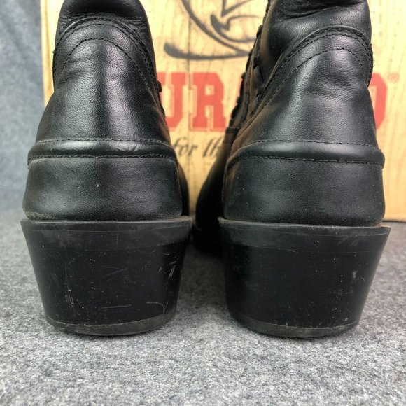 Durango Black Leather Boots SW5000 Sz Men\'s 9D main image 9
